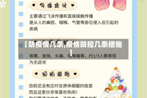 【防疫情几条,疫情防控几条措施】