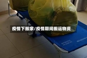 疫情下搬家/疫情期间搬运物资