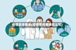疫情宣传要求(疫情宣传要求怎么写)