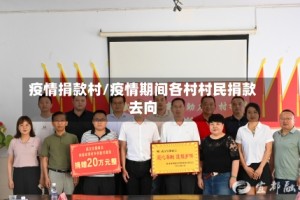 疫情捐款村/疫情期间各村村民捐款去向