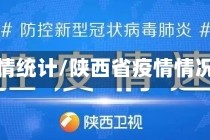 陕西疫情统计/陕西省疫情情况报告