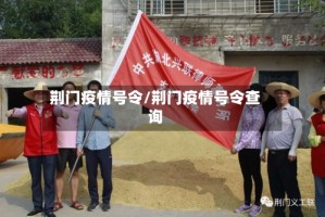 荆门疫情号令/荆门疫情号令查询