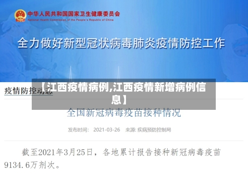 【江西疫情病例,江西疫情新增病例信息】-第1张图片