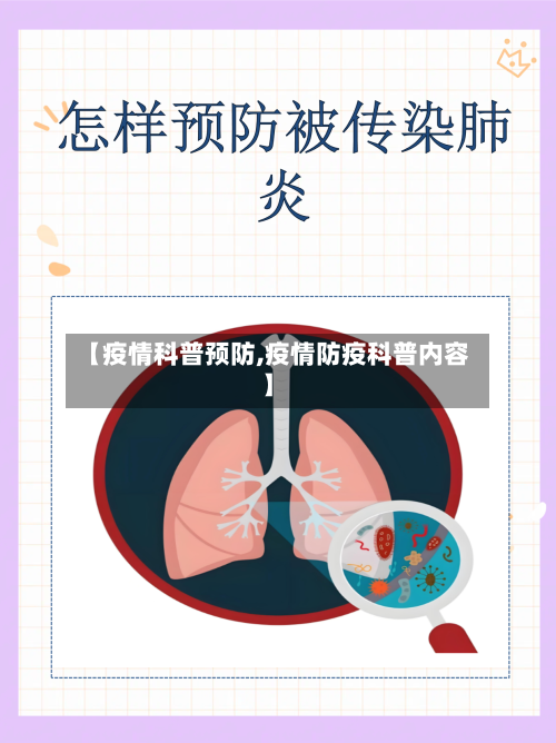 【疫情科普预防,疫情防疫科普内容】-第1张图片