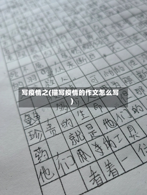 写疫情之(描写疫情的作文怎么写)-第2张图片