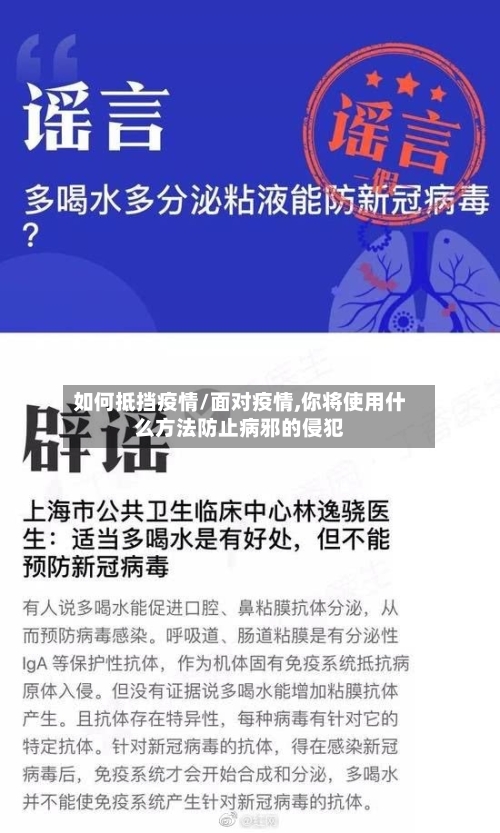 如何抵挡疫情/面对疫情,你将使用什么方法防止病邪的侵犯-第1张图片