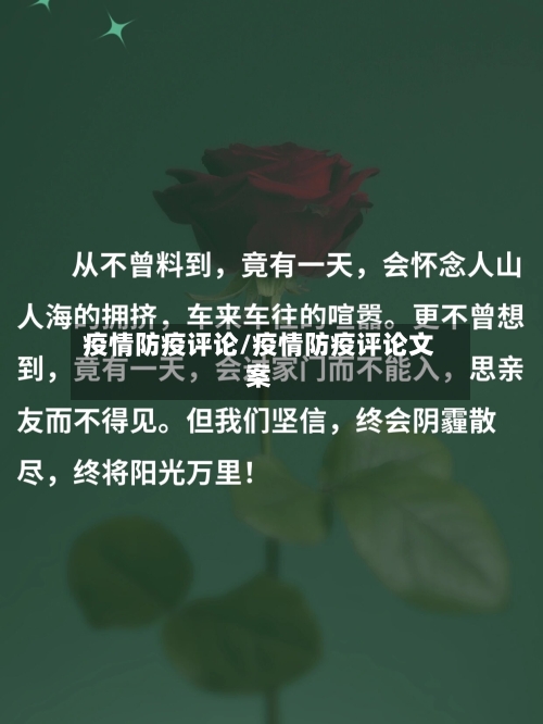 疫情防疫评论/疫情防疫评论文案-第1张图片